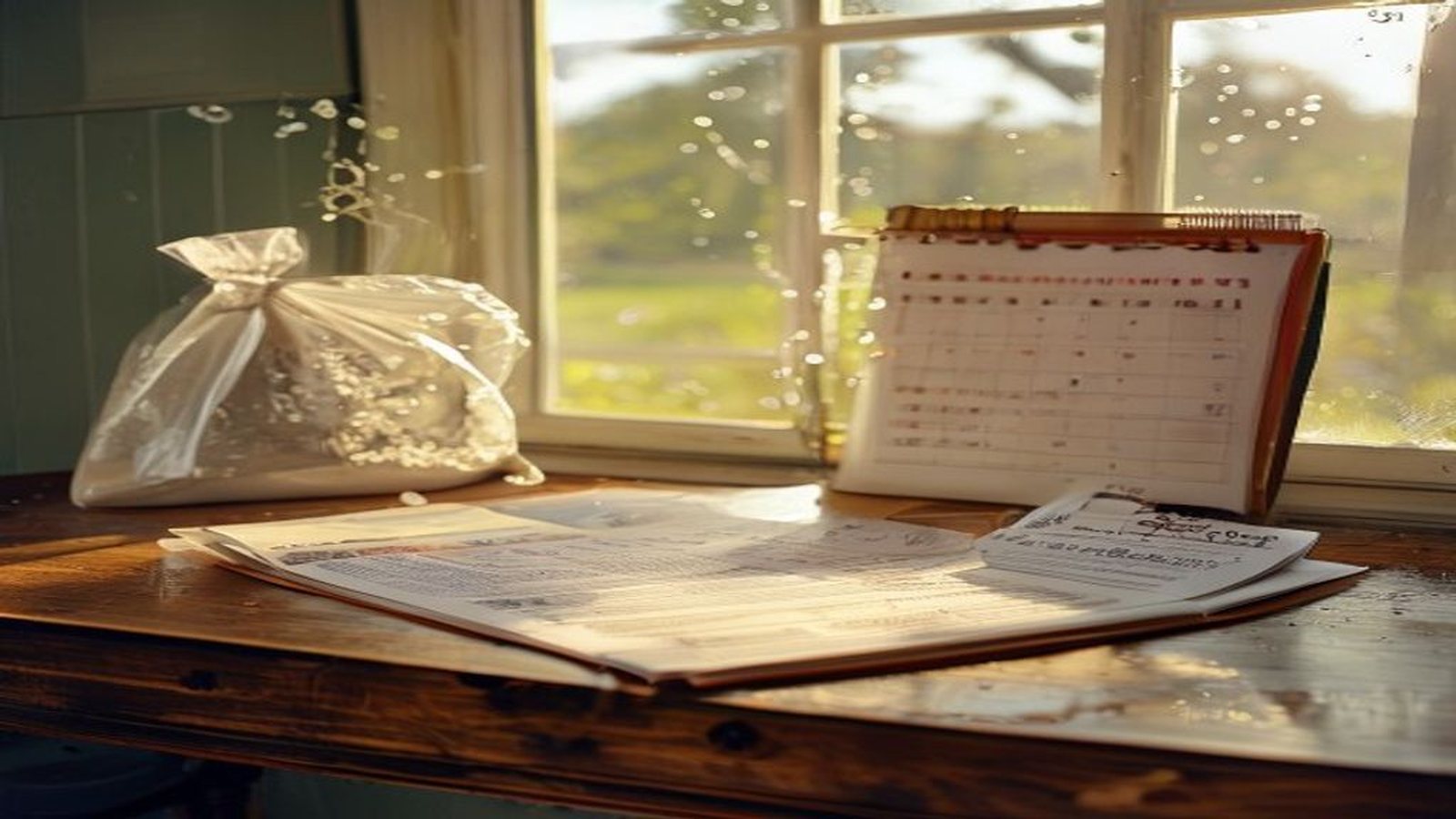 Texas hail claim documents with a circled deadline on a calendar